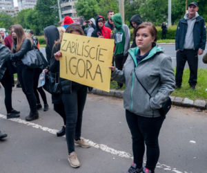protest policja śmierć IGOR