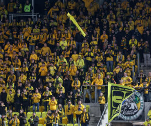 GKS Katowice - Górnik Zabrze: Zdjęcia kibiców z Derbów Śląska w ramach 23. kolejki PKO BP Ekstraklasy