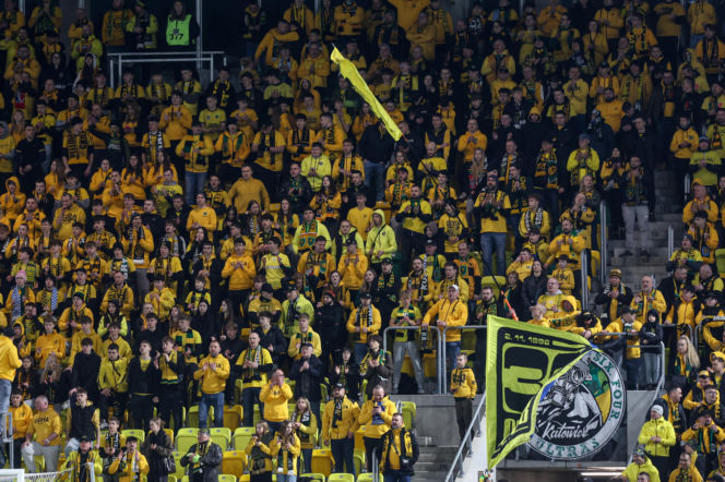 GKS Katowice - Górnik Zabrze: Zdjęcia kibiców z Derbów Śląska w ramach 23. kolejki PKO BP Ekstraklasy