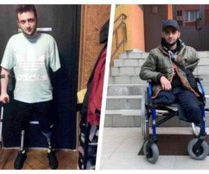 Sosnowiec: Igor stracił nogi i rękę. Dzięki ludziom dostał pierwsze protezy 