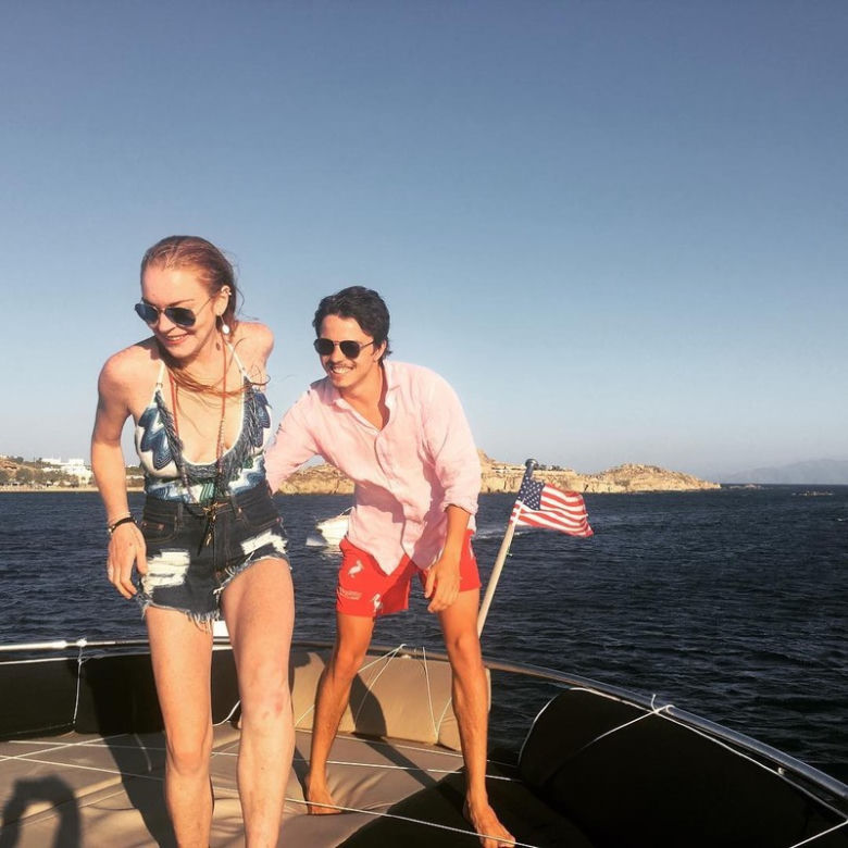 Lindsay Lohan z narzeczonym