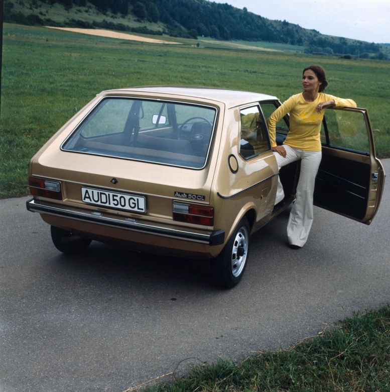 Audi 50 to mały samochód produkowany w latach 70. 