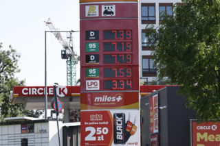 Ceny paliwa na stacjach benzynowych