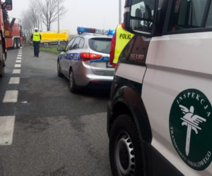 Cysterna zmiotła Skodę Fabię