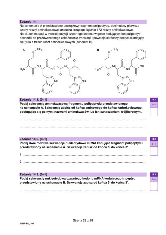 Matura 2023: biologia. Arkusze CKE i odpowiedzi [Formuła 2023]