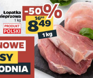 łopatka wieprzowa 8,49 zł/kg