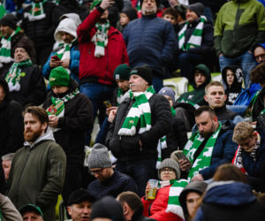 Lechia Gdańsk - Raków Częstochowa; Zdjęcia kibiców z meczu 30. kolejki PKO BP Ekstraklasy