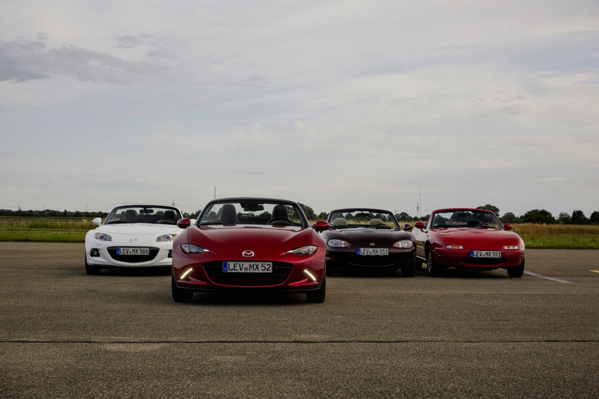 Mazda MX-5 ma już 30 lat