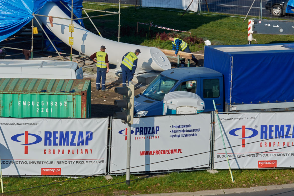W Lublinie powstał Maszt Niepodległości. Ma 35 metrów wysokości