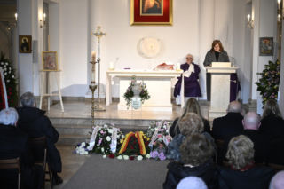 Pogrzeb Bożeny Dykiel