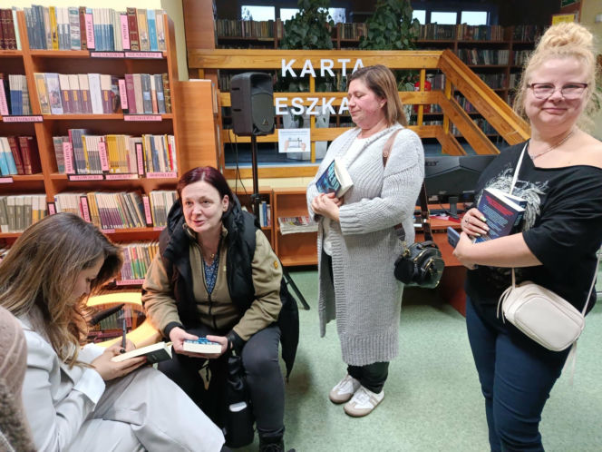 Weronika Mathia "Chłód" - spotkanie autorskie w Iławie