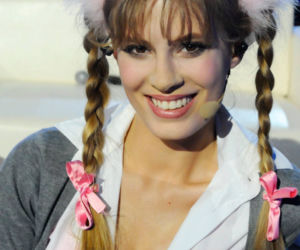 Julia Pietrucha w roli Britney Spears