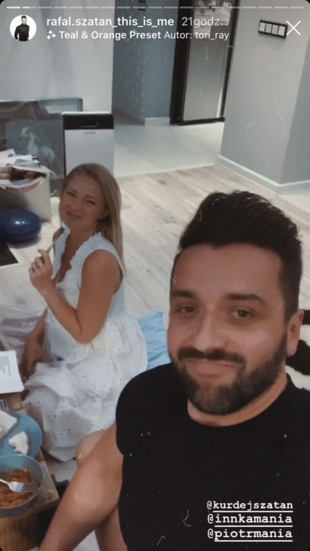 Rafał Szatan pochwalił się żoną w ciąży