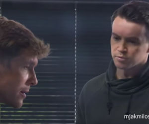 M jak miłość odc. 1412. Marcin (Mikołaj Roznerski), Jakub Karski (Krzysztof Kwiatkowski)