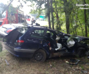 Wypadek w Dąbrowie Górniczej