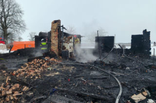 Tragiczny pożar w Pasiecznikach Dużych. Nie żyją dwie osoby