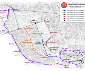 Tramwaj na Gocław - 5 wariantów trasy