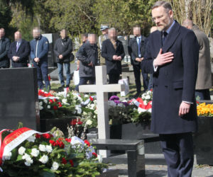 Kaczyński uczcił pamięć ofiar katastrofy smoleńskiej