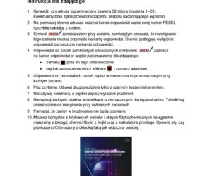 Matura 2026 biologia poziom rozszerzony - arkusz CKE