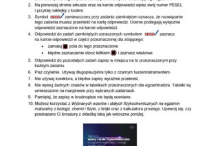 Matura 2026 biologia poziom rozszerzony - arkusz CKE