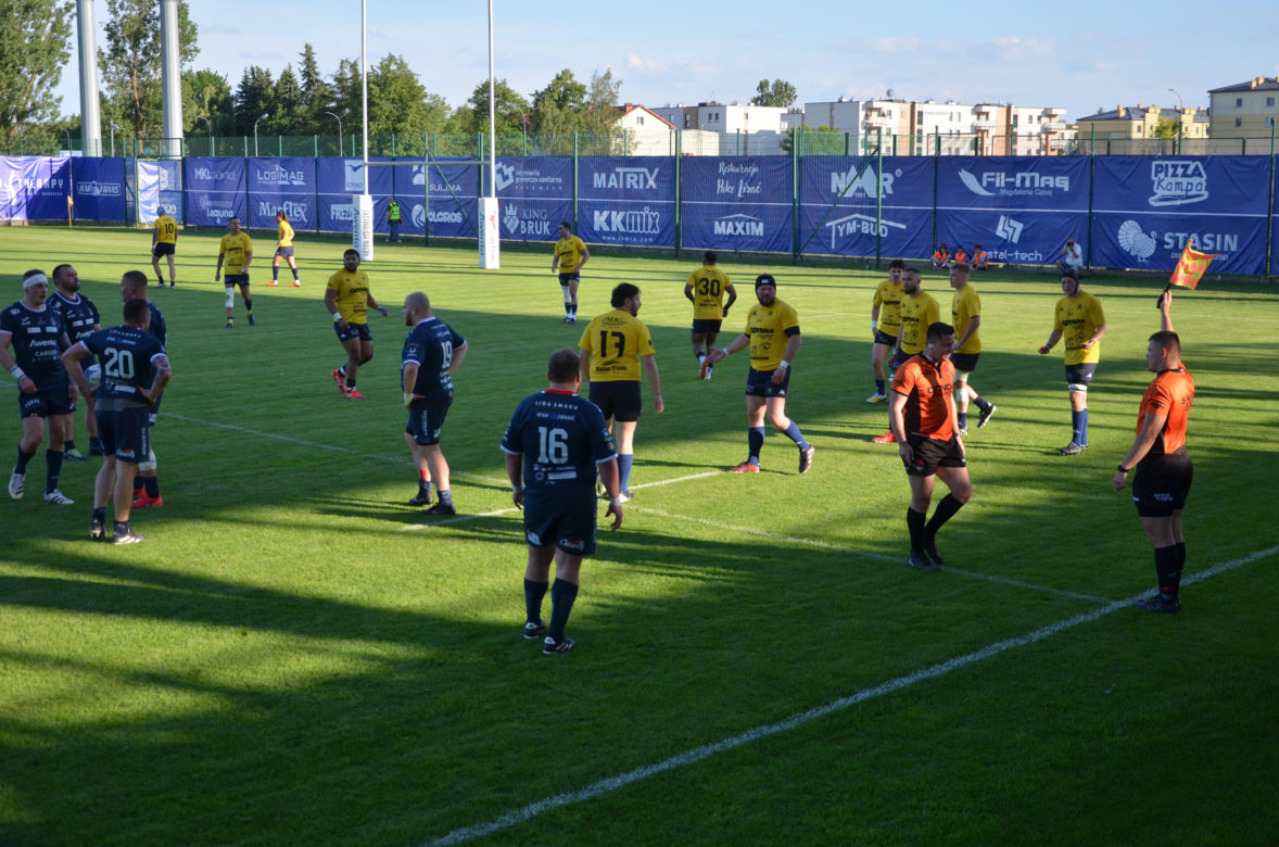 Siedlczanie wygrali półfinałowy mecz Ekstraligi Rugby! MKS Awenta Pogoń Siedlce pokonał Life Style Catering RC Arka Gdynia
