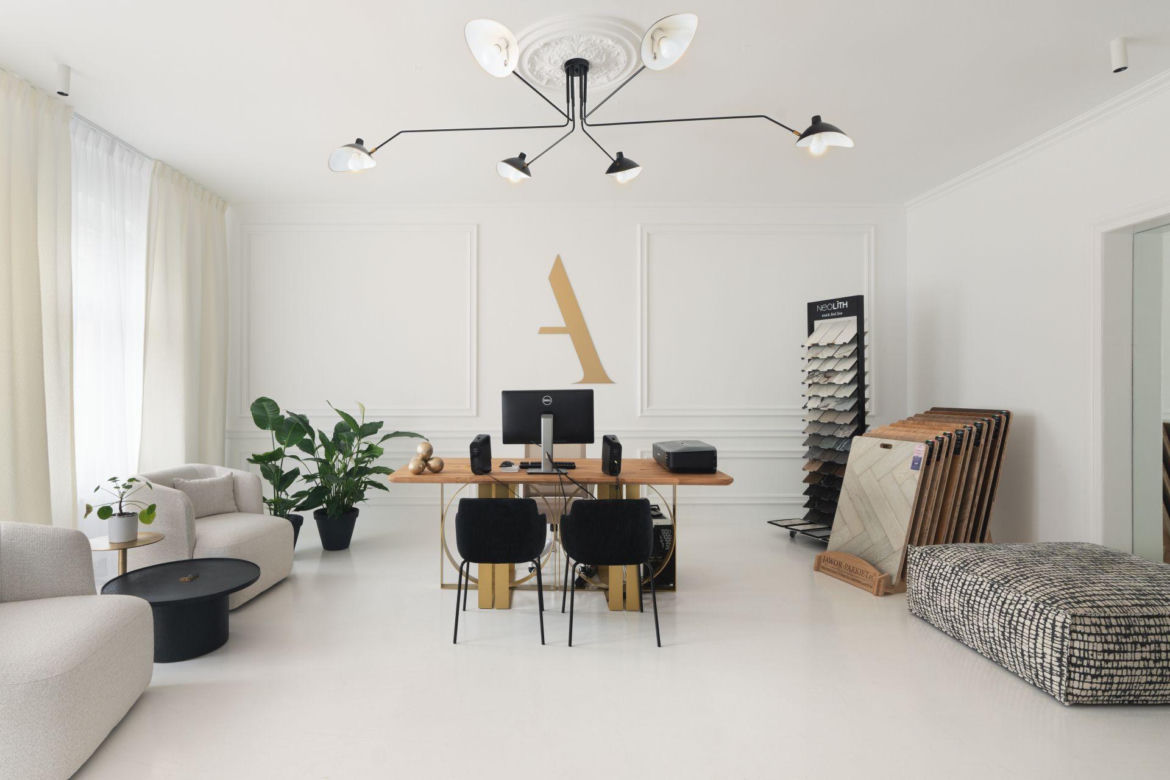 Biuro architektoniczne w stylu francuskim w Zielonej Górze
