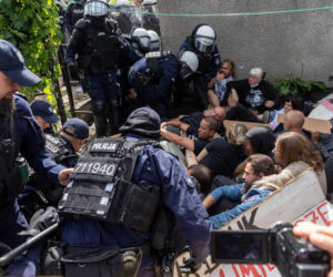Blokada eksmisji na Osiedlu Maltańskim