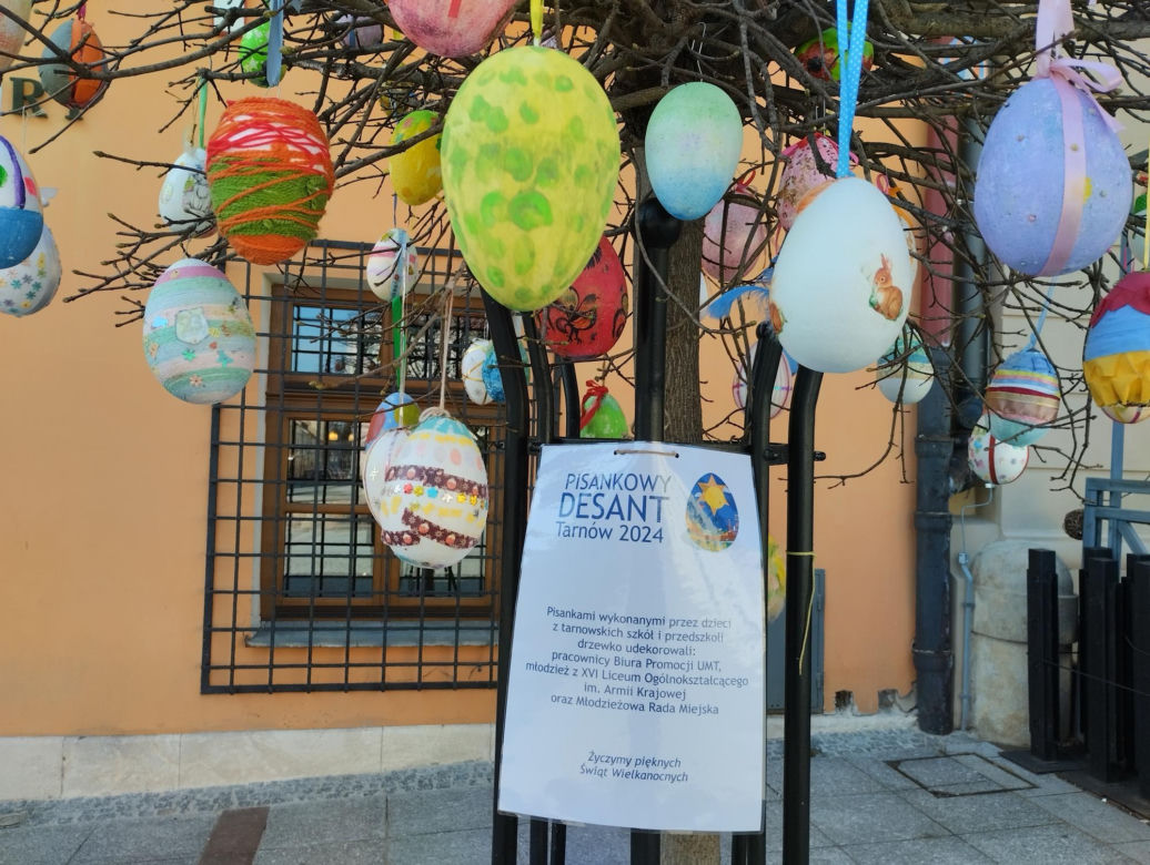 Pisankowy Desant 2024. Tarnów zamienił się w wielkanocną stolicę Polski! 