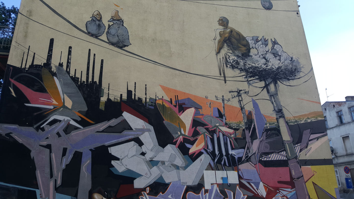 Murale w Bydgoszczy