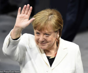 Angela Merkel zaprzysiężona na kanclerza Niemiec po raz czwarty
