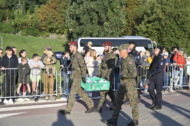 Próba generalna defilady wojskowej w Warszawie