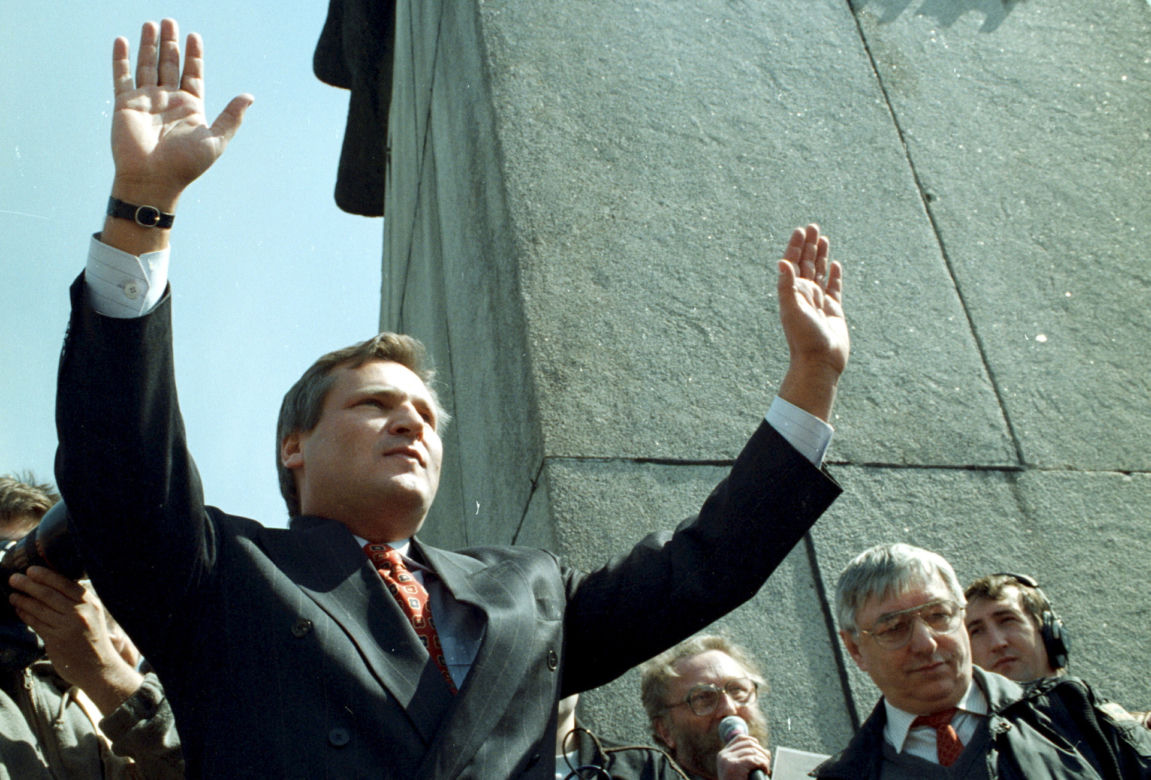 Aleksander Kwaśniewski, 1995r.