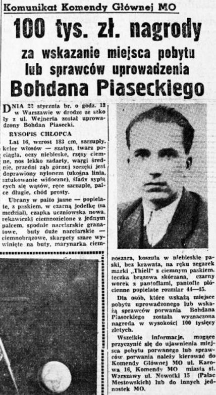 Porwali Bohdana i zostawili zmasakrowane ciało w piwnicy