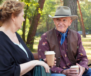 Barwy szczęścia odc. 3327. Józefina Rawiczowa (Elżbieta Jarosik), Tolek Koszyk (Marek Siudym)