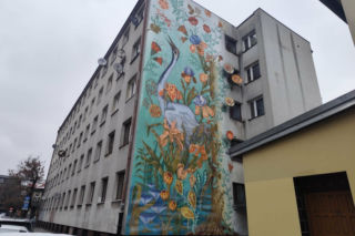 Arrasy na budynku. Kraków ma kolejny mural