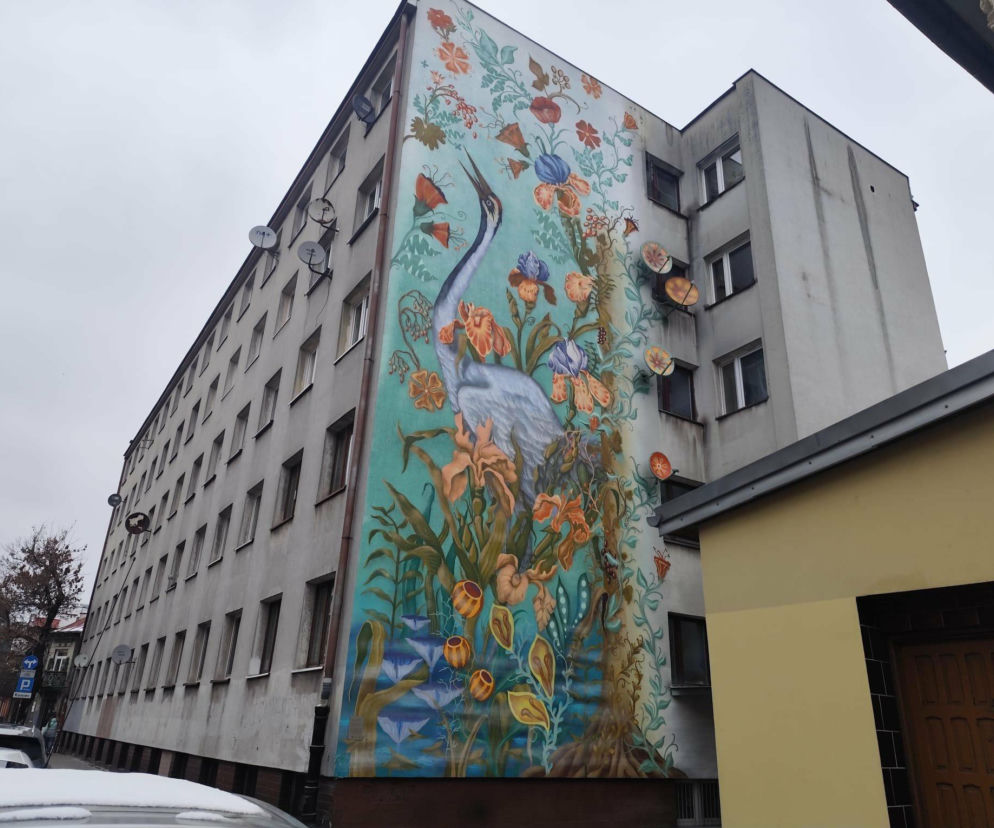 Arrasy na budynku. Kraków ma kolejny mural