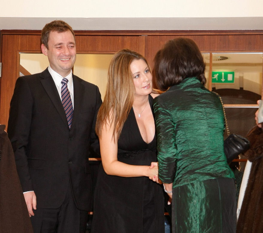 Małgorzata Rozenek-Majdan,  Jacek Rozenek, 2010 r.