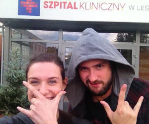 Na dobre i na złe. Zuza (Julia Kamińska), Adam (Grzegorz Daukszewicz)