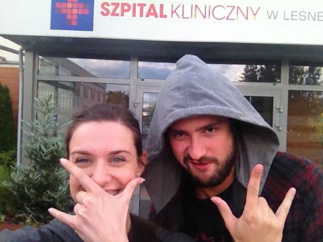 Na dobre i na złe. Zuza (Julia Kamińska), Adam (Grzegorz Daukszewicz)