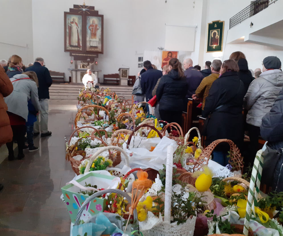 Święcenie pokarmów w łódzkich kościołach