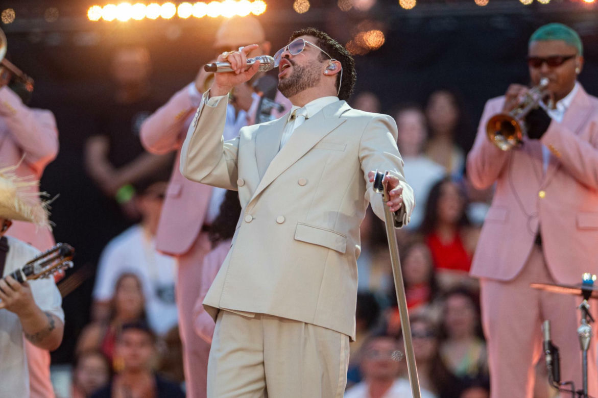 Bad Bunny na trasie koncertowej Debí Tirar Más Fotos World Tour