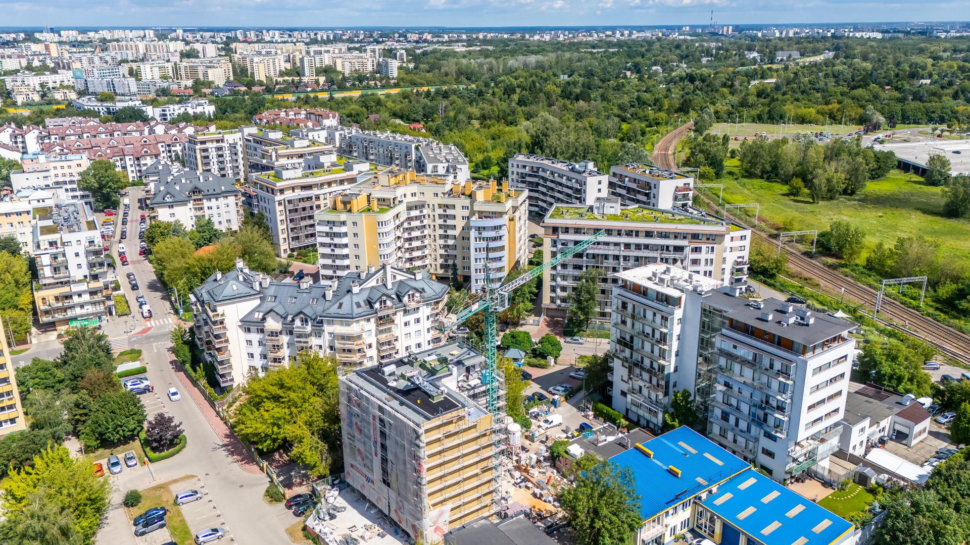 Lokalizacja planowanego przystanku kolejowego Warszawa Ulrychów