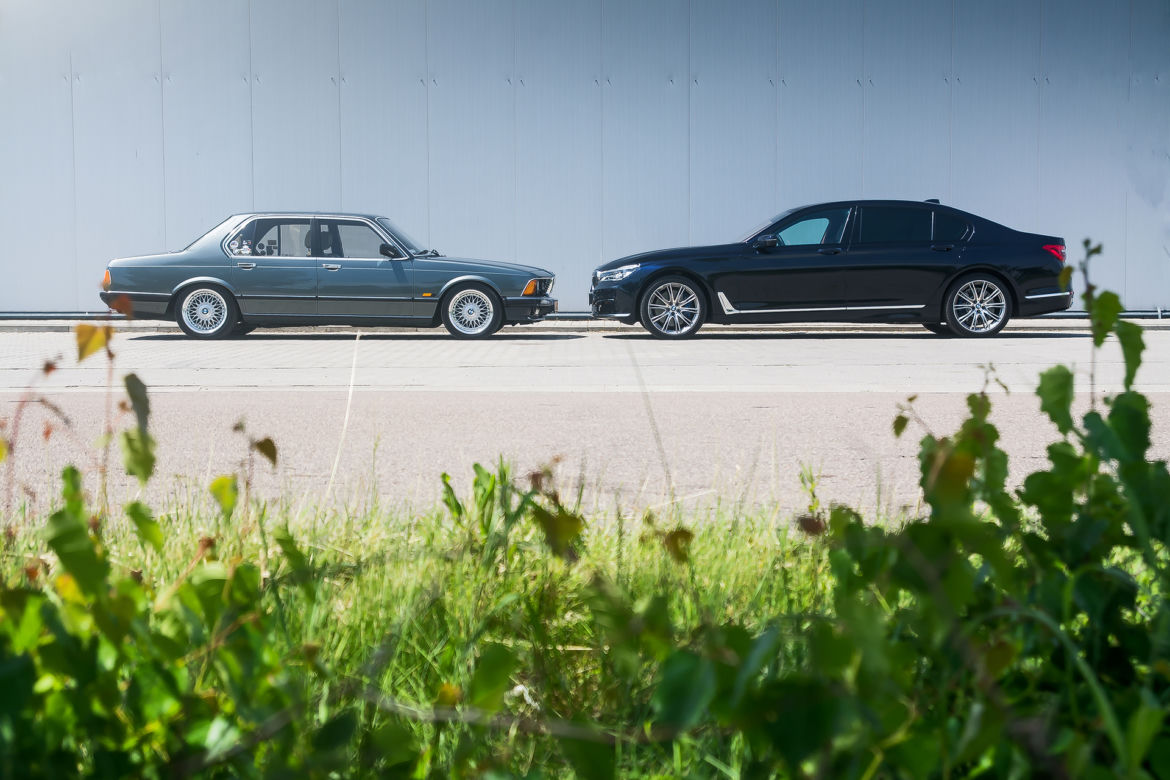 BMW 750Ld xDrive G12 & BMW 745i E23