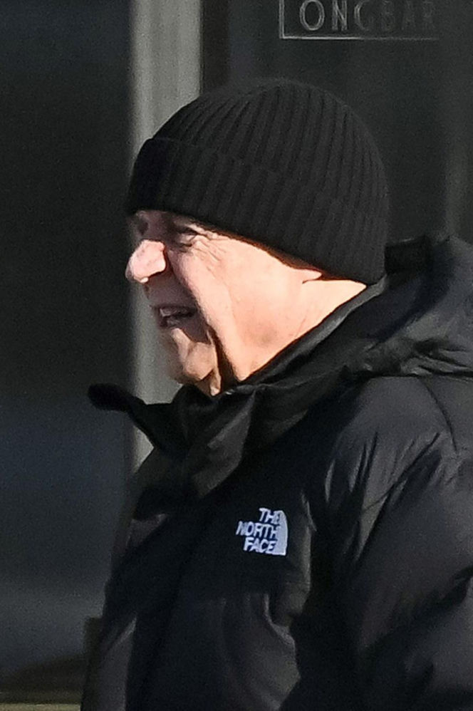 Marek Kondrat z żoną Antoniną Turnau i córką Heleną w Warszawie