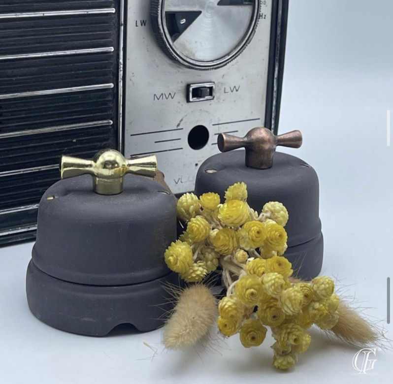 Gniazdka w stylu retro