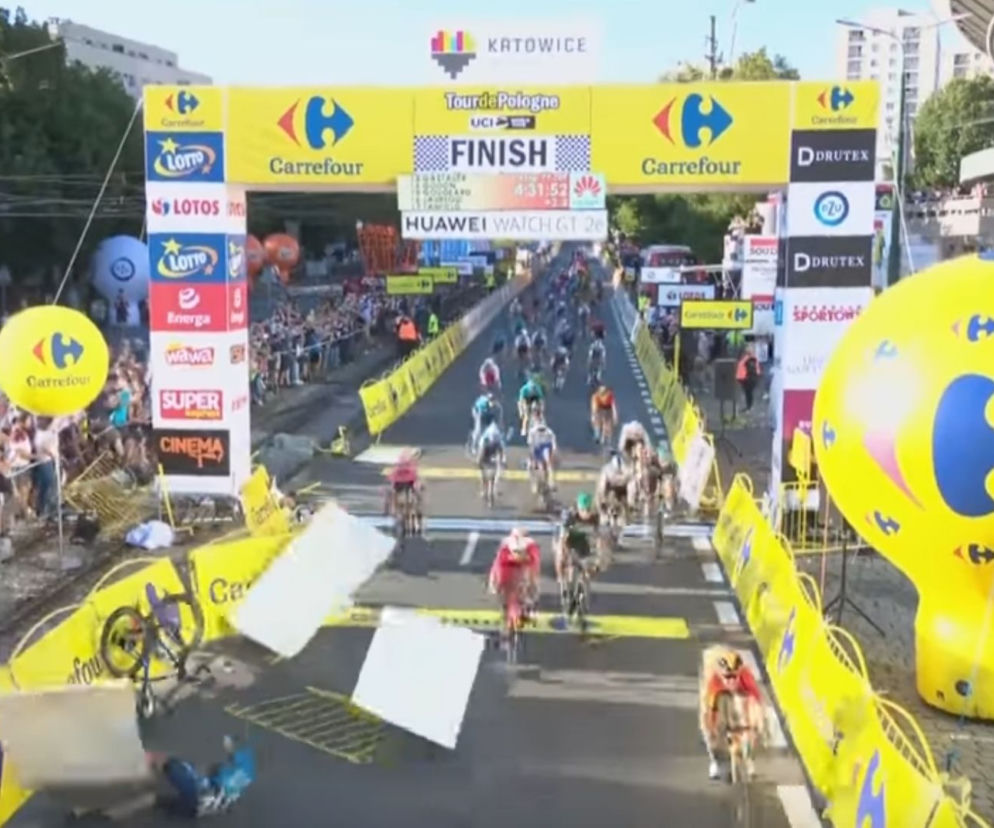 Tour de Pologne:  wypadek podczas pierwszego etapu. Sprawa ma trafić do sądu!