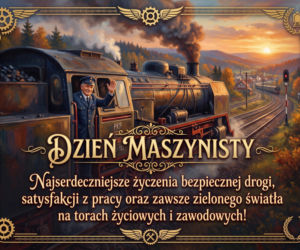 Życzenia na Dzień Maszynisty