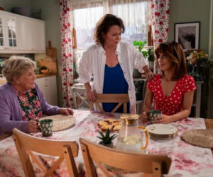 M jak miłość odc. 1895. Kama (Michalina Sosna), Marysia (Małgorzata Pieńkowska), Barbara (Teresa Lipowska)