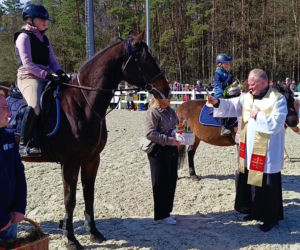 Konna święconka w Szczecinie