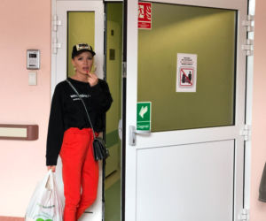 Roxi Gąska odwiedza Jacka w szpitalu